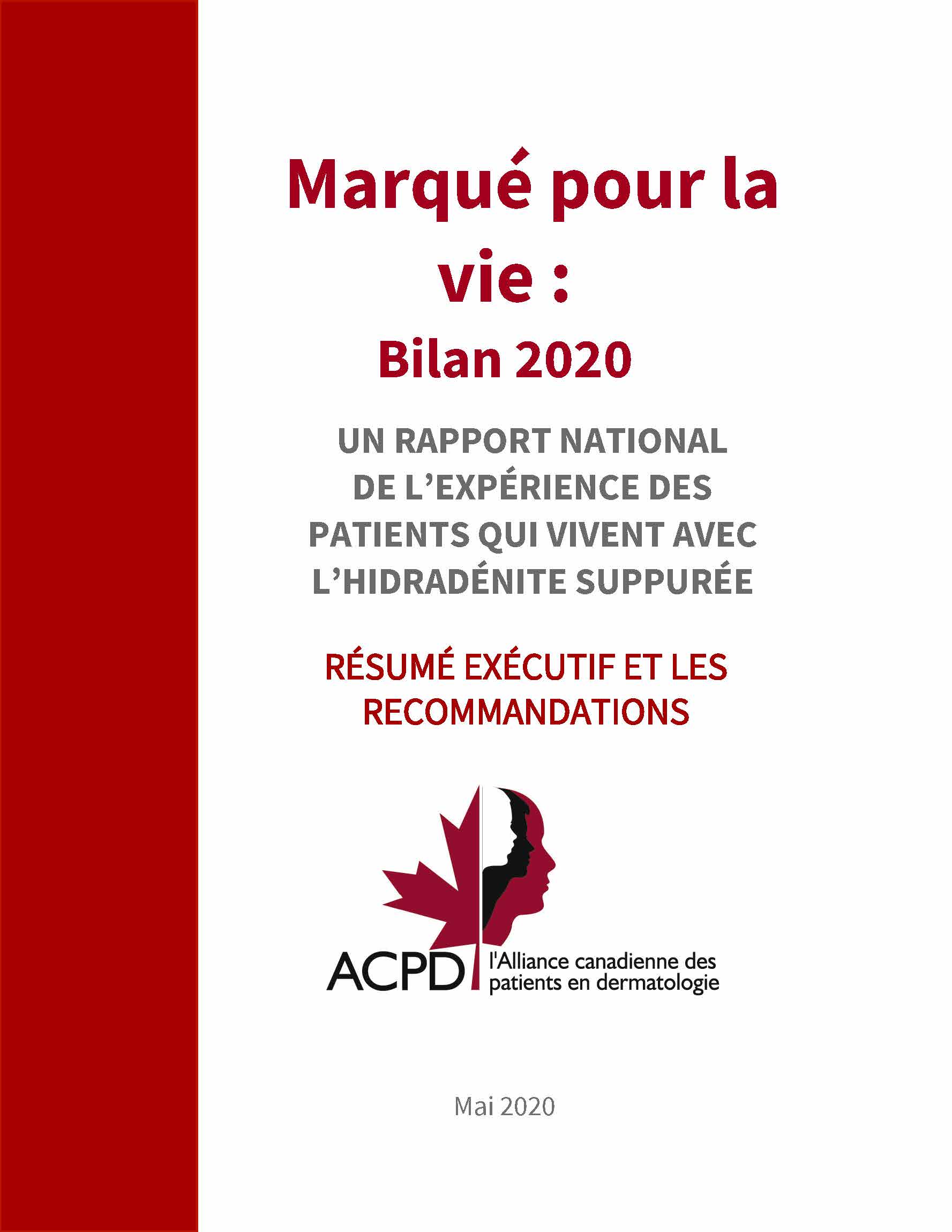 report cover french