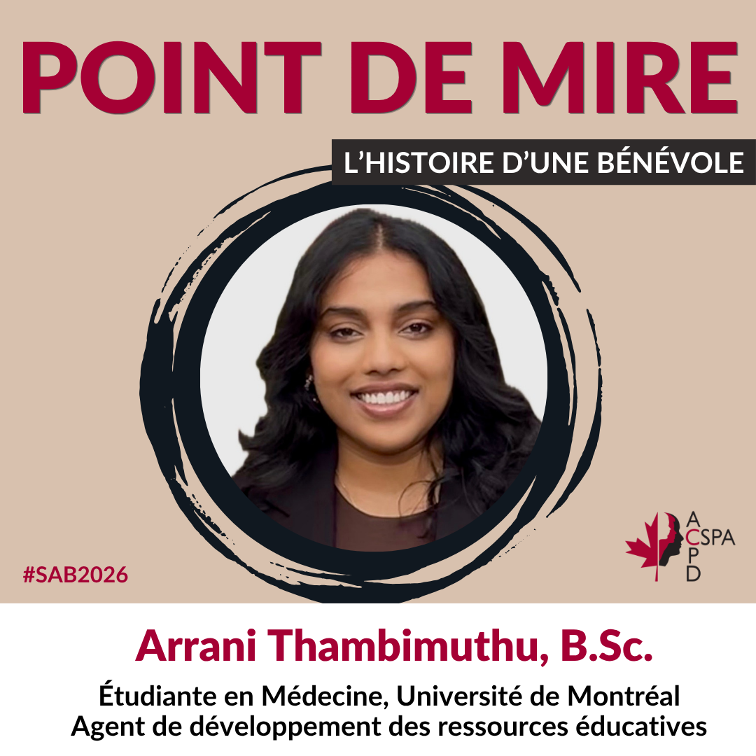 Arrani Thambimuthu- profil de bénévolat